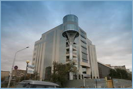 Upravna zgrada naftne kompanije MMG. Aktau, Kazakhstan